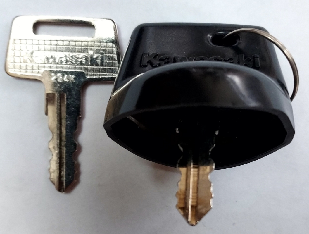 Kawasaki Keys Rubber Cap Cut Keys Code 294K (image for) Kawasaki Keys Rubber Cap Cut Keys Code 294K