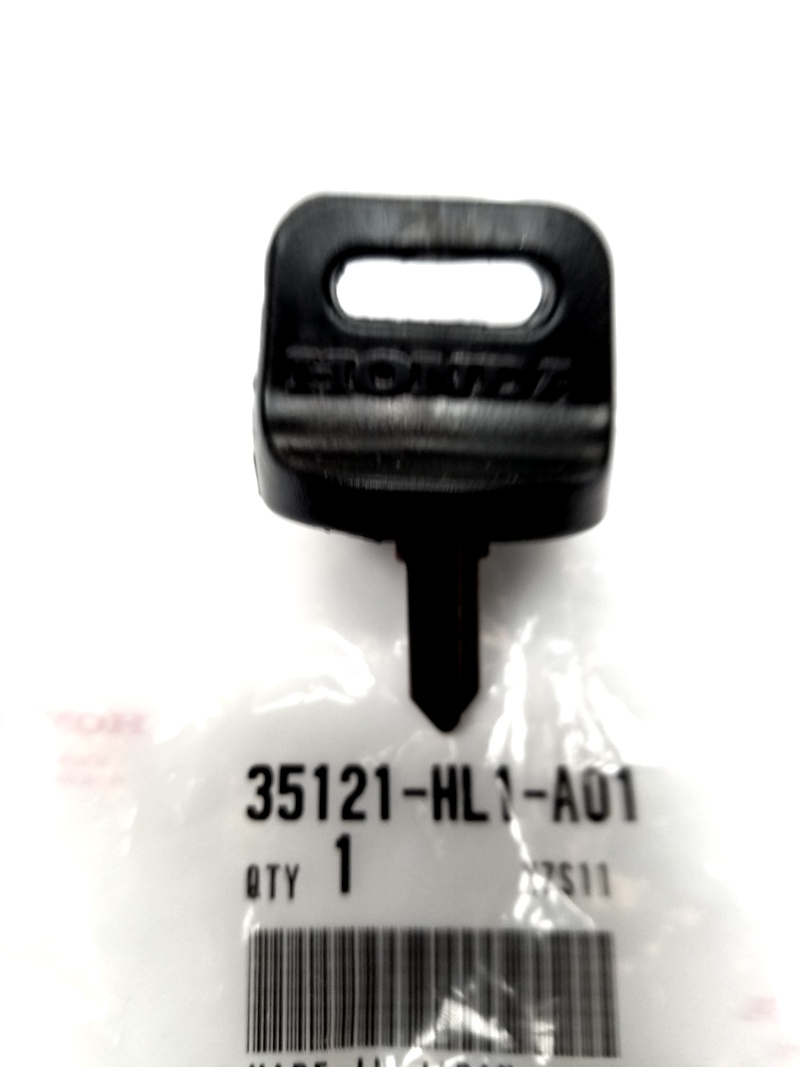OEM Honda MUV/UTV HD74 Key with Rubber Head Cap A & B Codes (image for) OEM Honda MUV/UTV HD74 Key with Rubber Head Cap A & B Codes