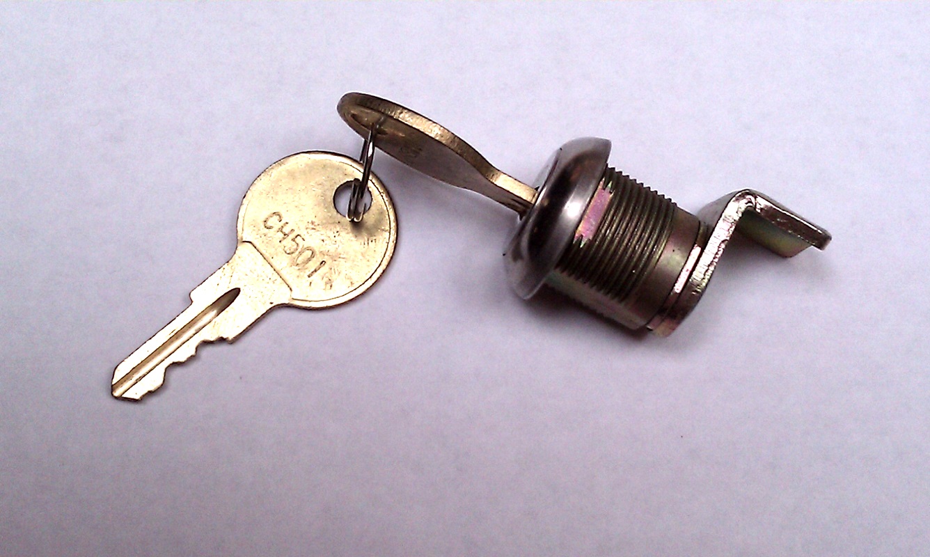 Lock Cylinder Paddle T-Handle Bent Cam Key Code CH510 (image for) Lock Cylinder Paddle T-Handle Bent Cam Key Code CH510