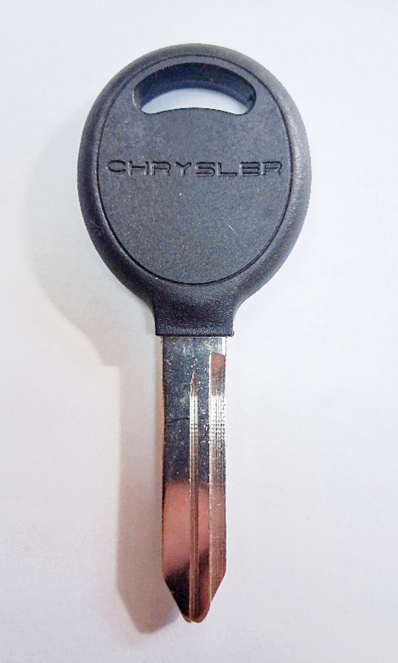CHRYSLER LOGO KEY BLANK No TRANSPONDER (image for) CHRYSLER LOGO KEY BLANK No TRANSPONDER