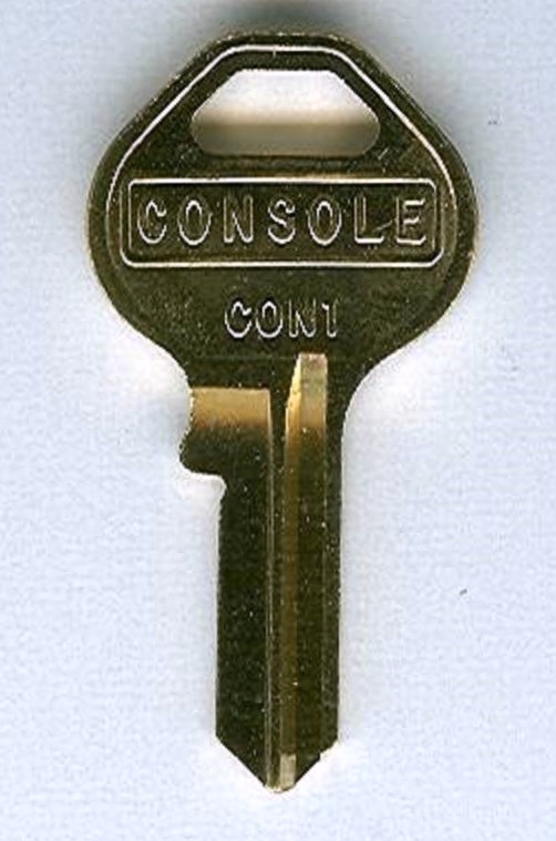 GM GMC Chevrolet Cadillac Console Box Key (image for) GM GMC Chevrolet Cadillac Console Box Key
